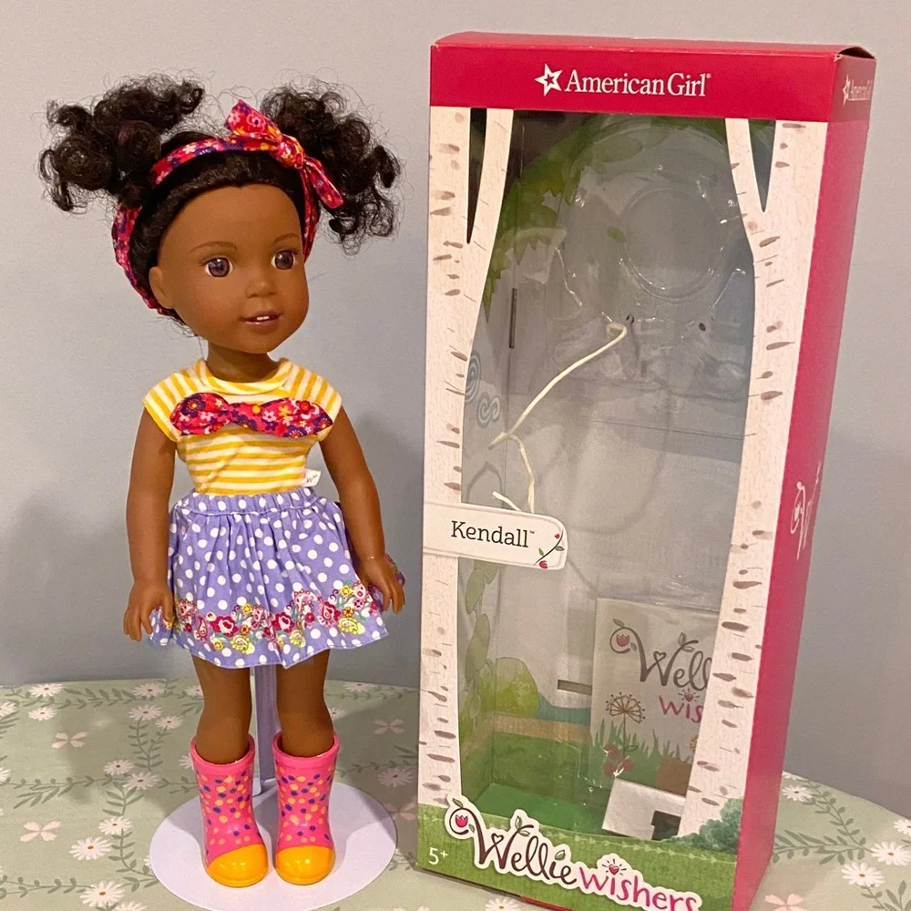 American Girl Kendall - WellieWishers Doll - Picture 1 of 5